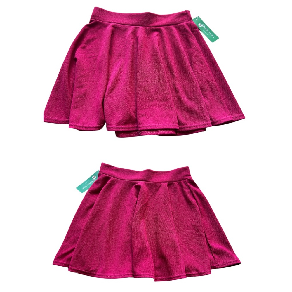EUC Small Red Skater Skirt